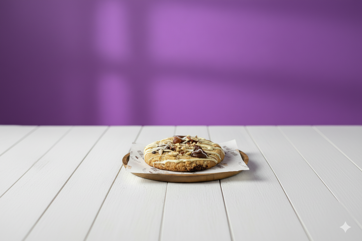 Caramel Hazelnuts Cookie