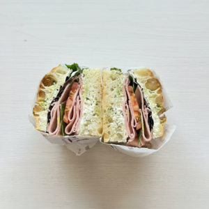 mortadella focaccia made fresh in nottingham