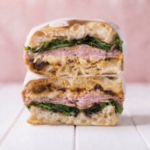 cotto focaccia sandwich
